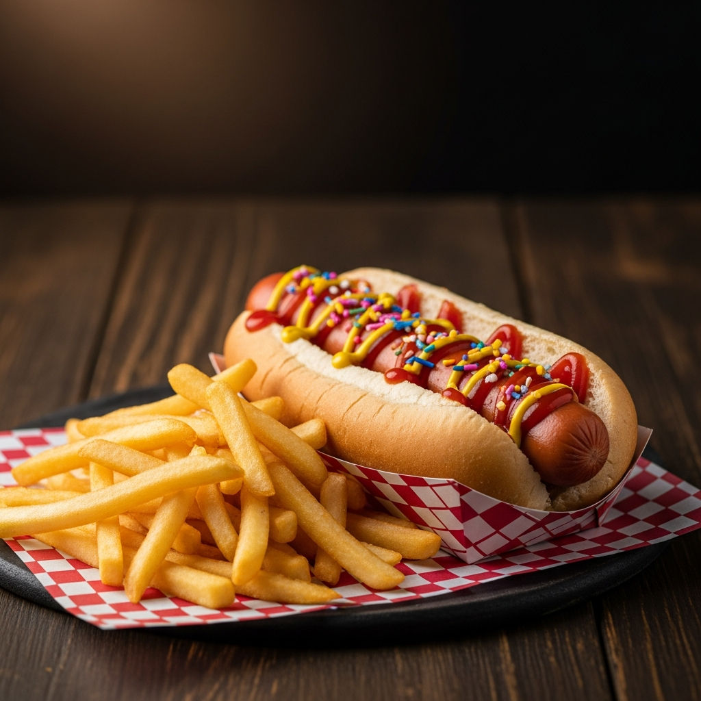 Hot Dog E Patatine