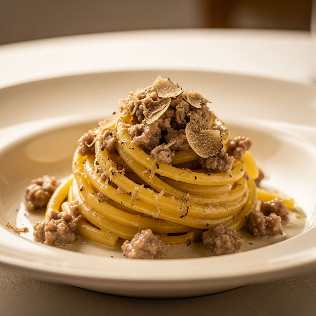 Strangozzi Alla Norcina Tartufata