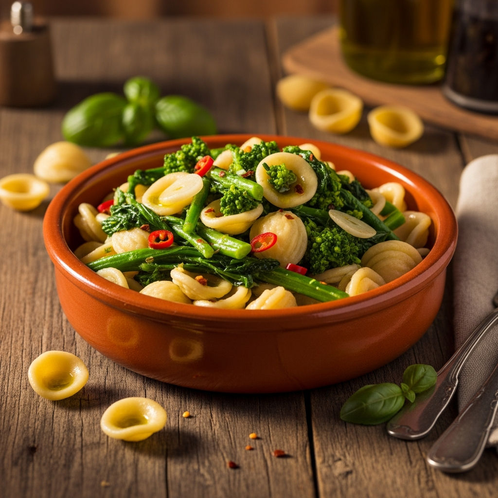 Orecchiette Con Le Cime Di Rapa
