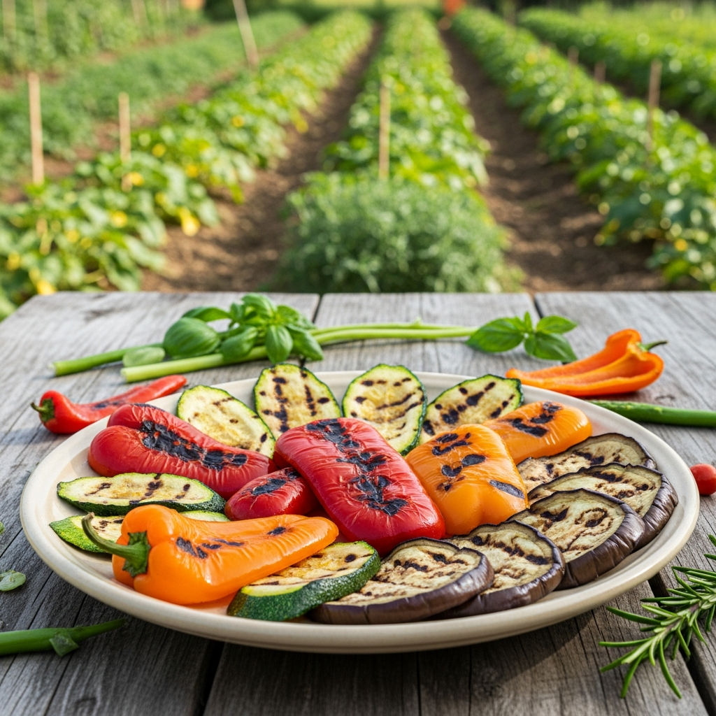 Verdure Grigliate Di Stagione