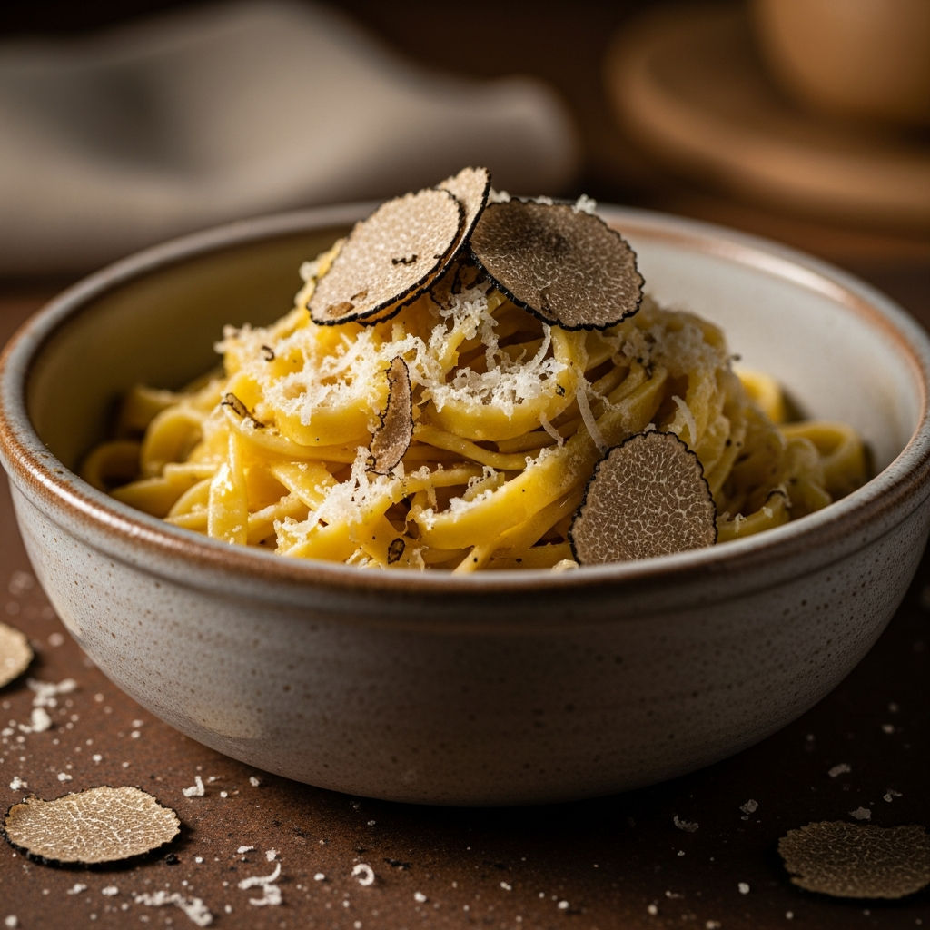 Tagliatelle Al Tartufo Nero