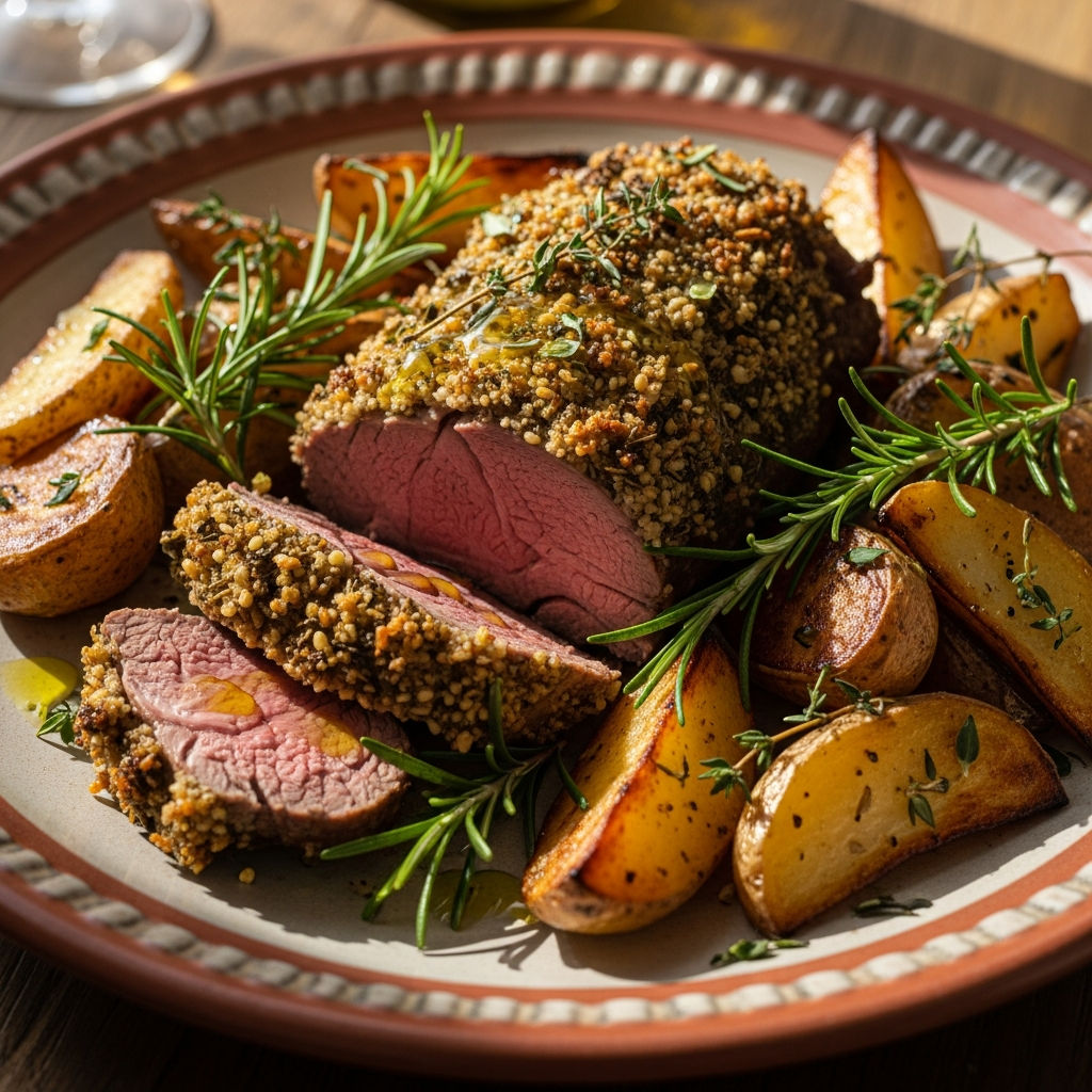 Agnello Alle Erbe Aromatiche