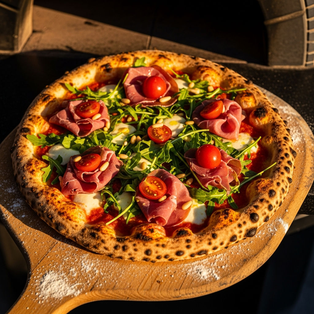 Pizza Des Monats - Bresaola E Limone