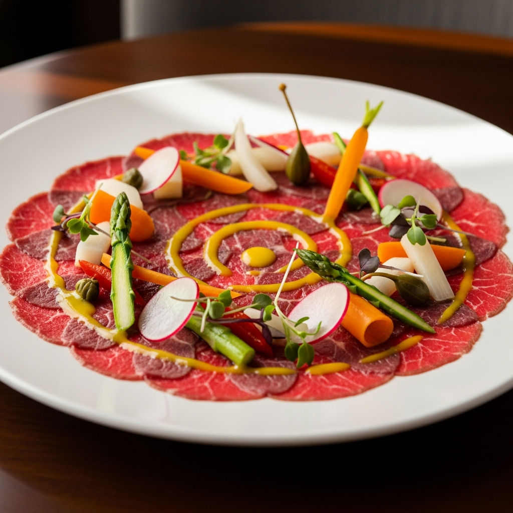 Gran Carpaccio Di Manzo