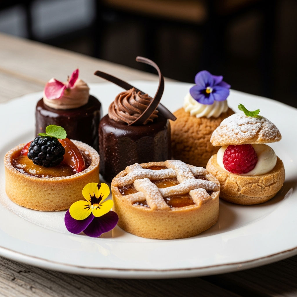 Torte, Crostate E/o Dolci Monoporzioni Del Giorno