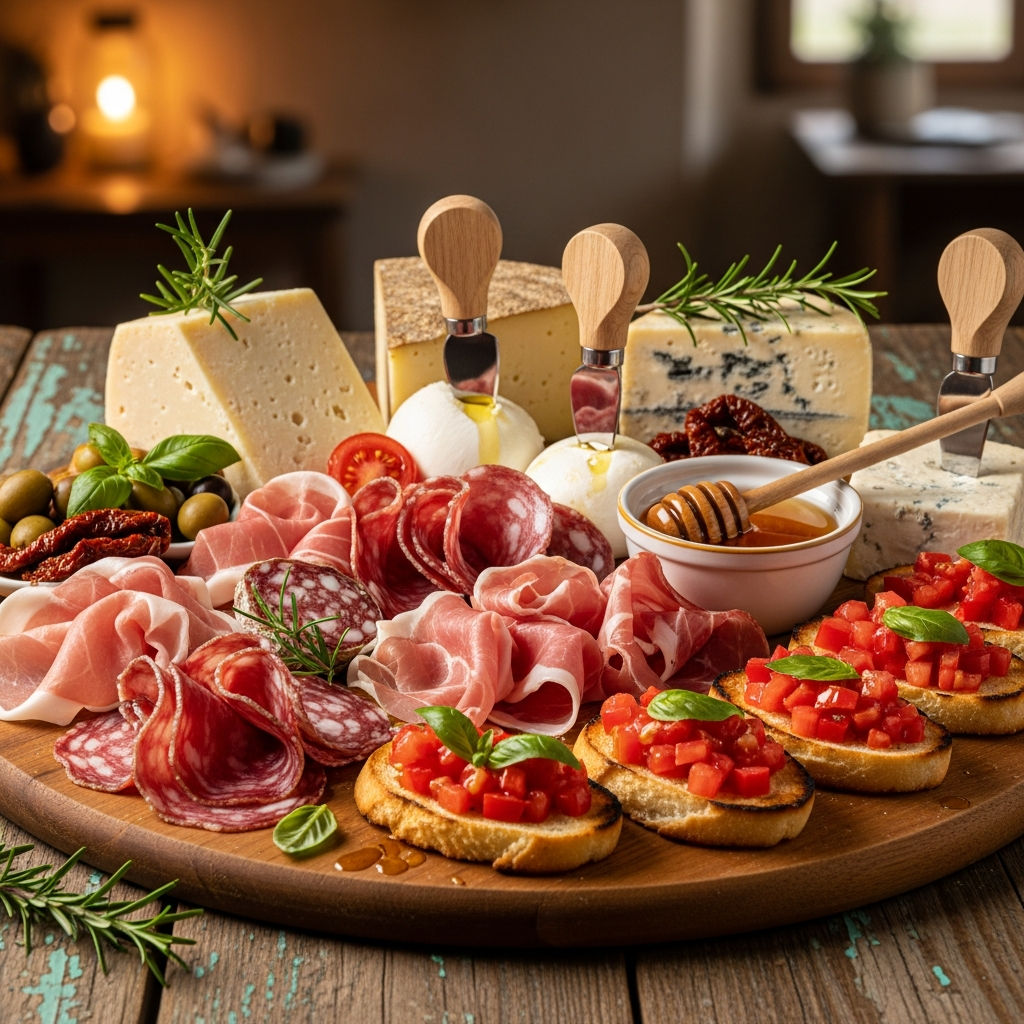 Gran Tagliere Di Salumi E Formaggi