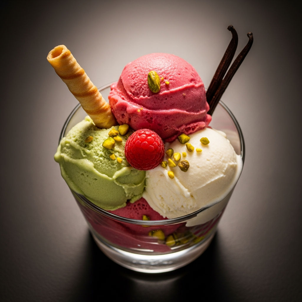 Coppa Di Gelato In Cialda