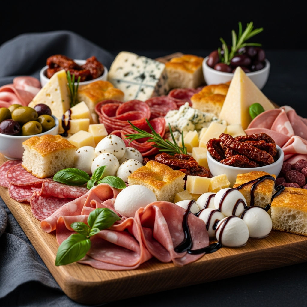 Tagliere Di Salumi E Formaggi