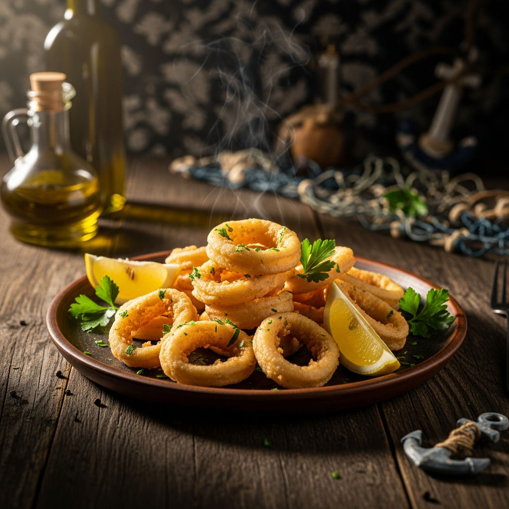 Fried Calamari Large (250gr)