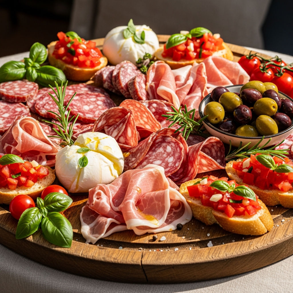 Tagliere Affettati E Bufala