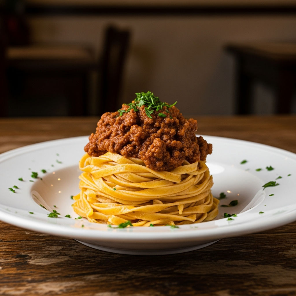 Tagliatelle Al Ragù Della Casa