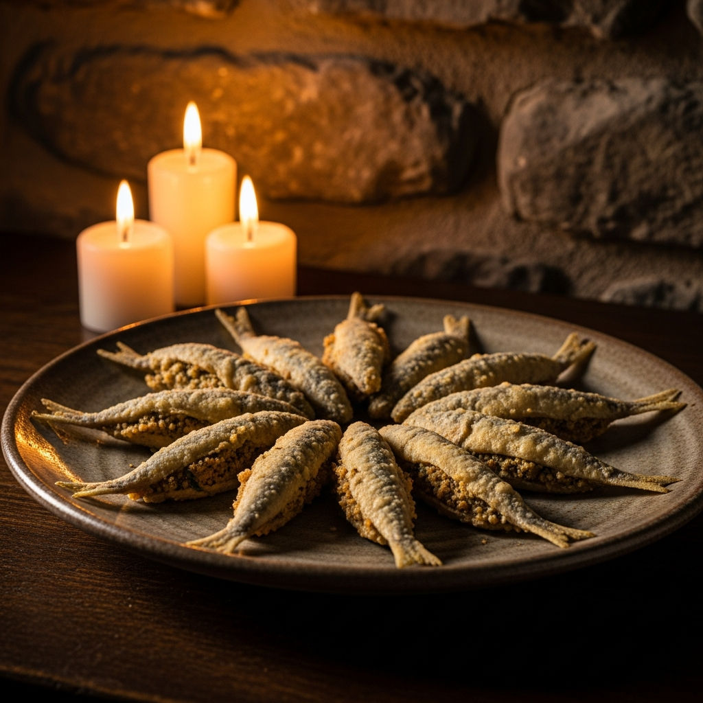 Acciughe Del Cantabrico Fritte E Ripiene