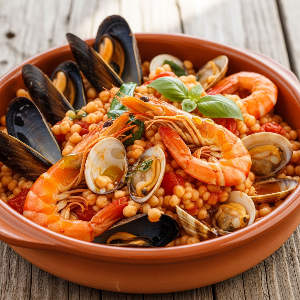 Fregola Ai Frutti Di Mare