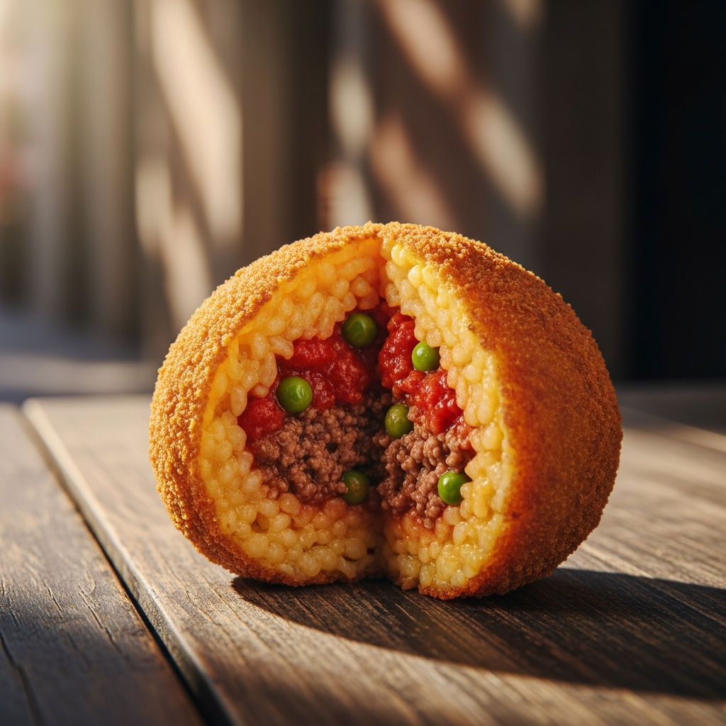 Arancino Con Carne
