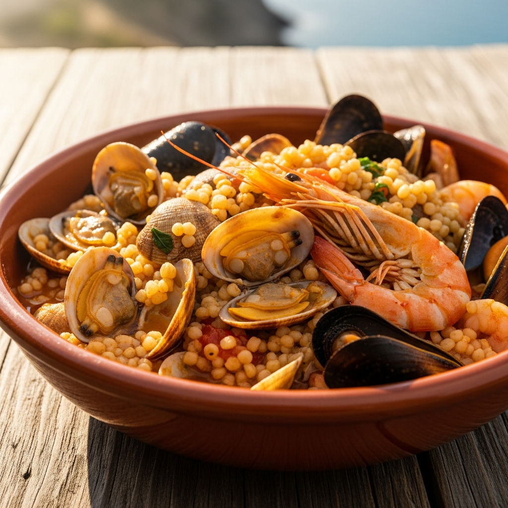 Fregola Ai Frutti Di Mare