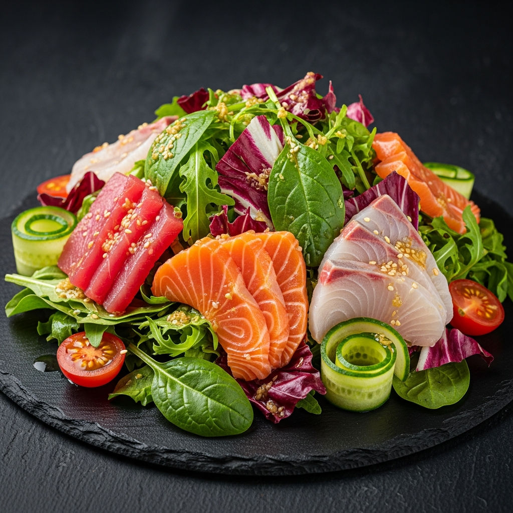 Sashimi Salad