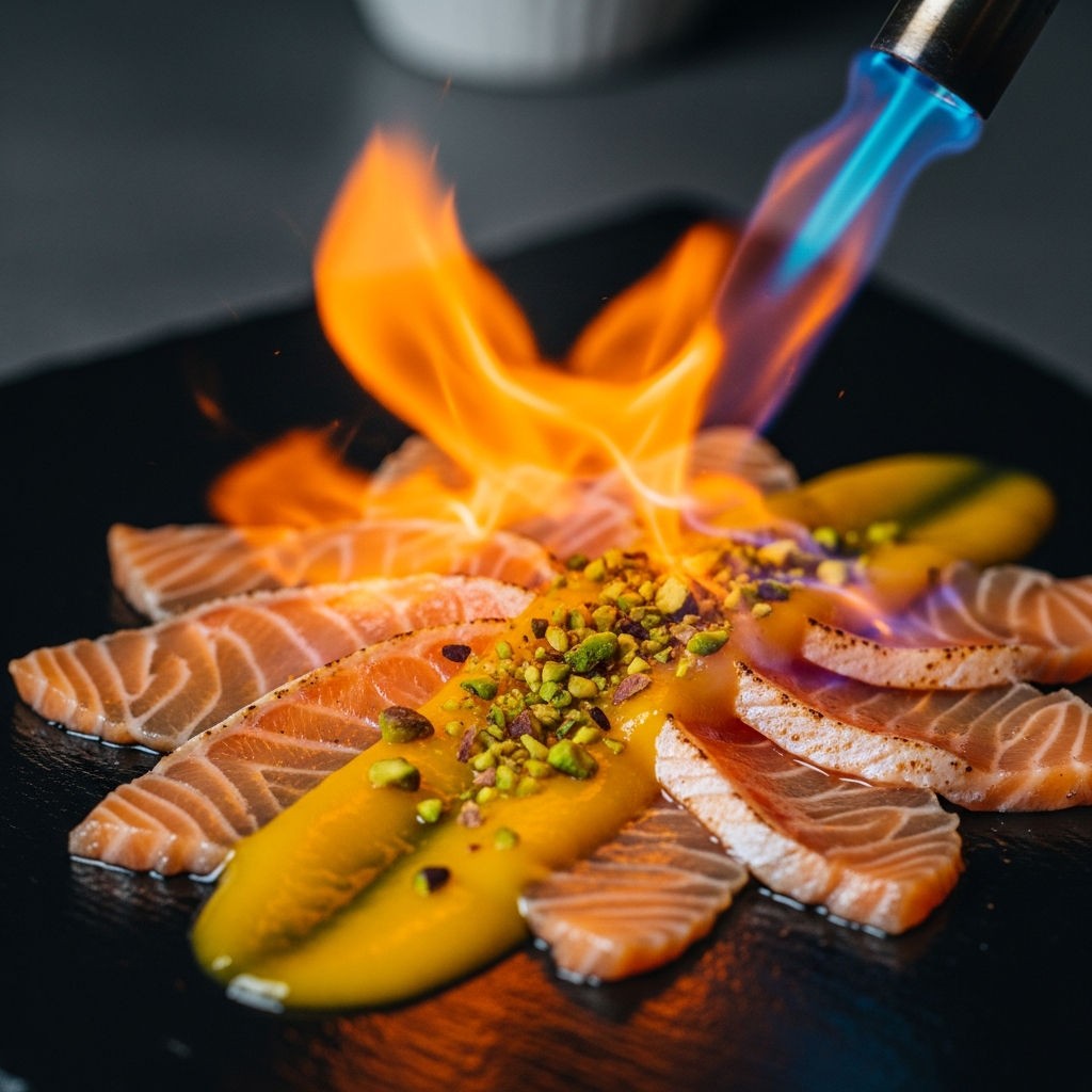 Sake Flambe