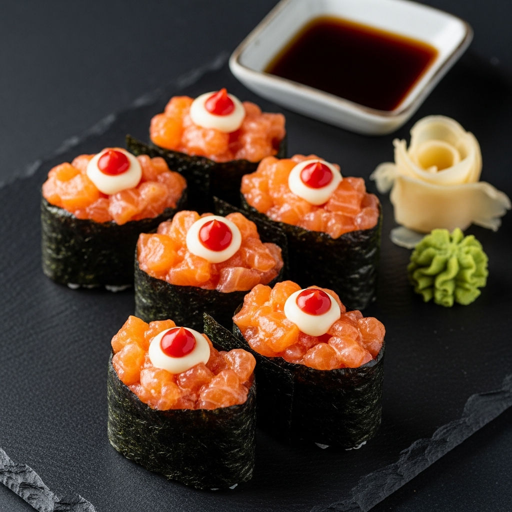 Spicy Sake Gunkan