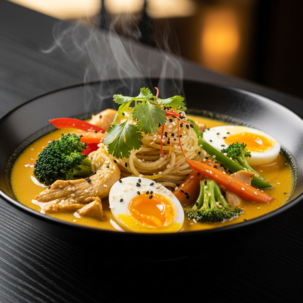 Spaghetti Di Riso Curry