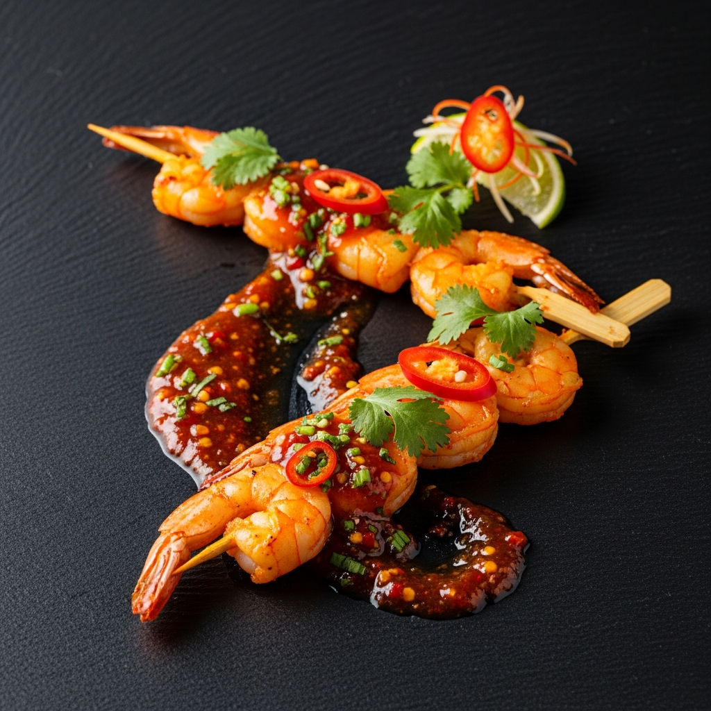 Spiedini Gamberi Thailandese