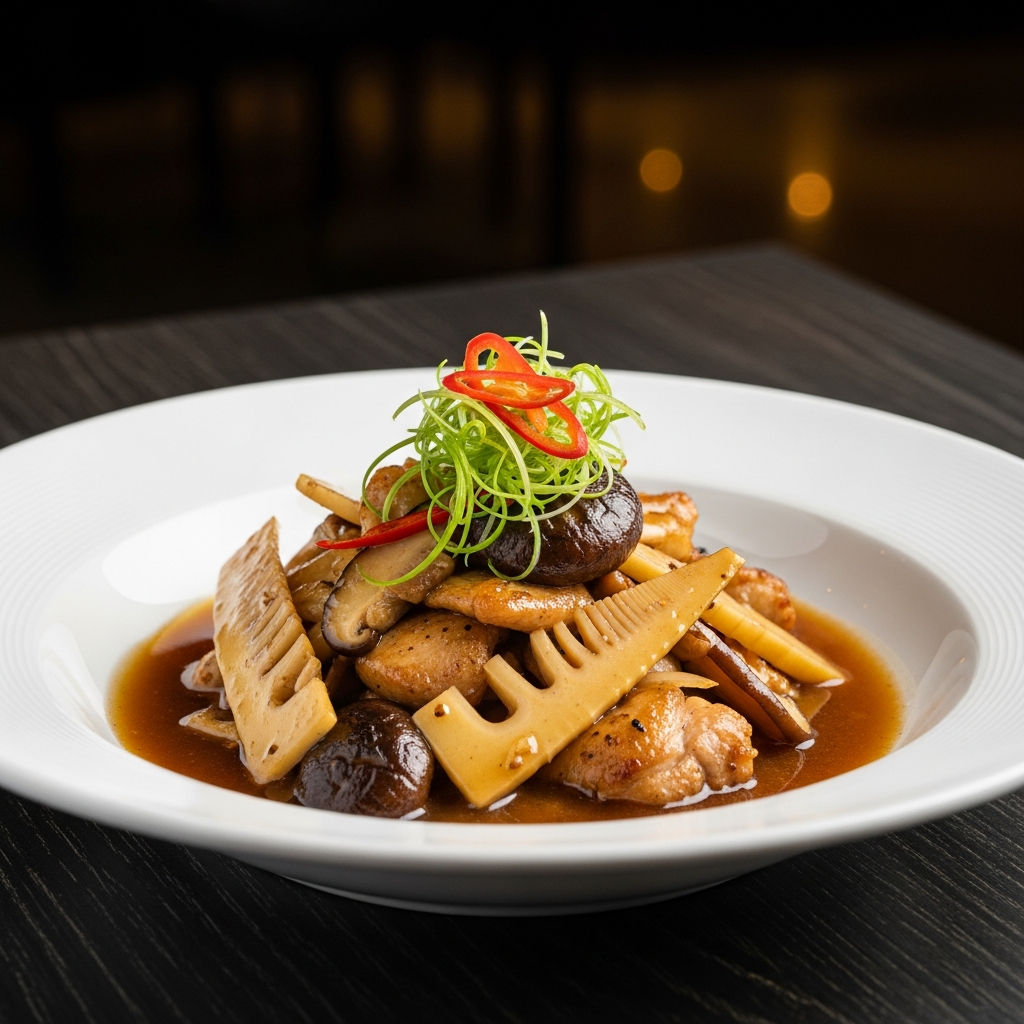 Pollo Bambu Funghi