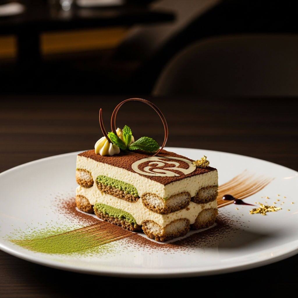 Tiramisu Matcha E Caffe