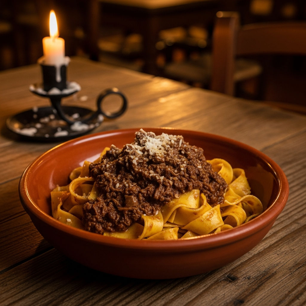Pappardelle Al Sugo Di Cinghiale
