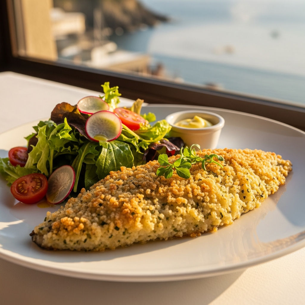 Filetto Di Pesce In Crosta Di Patate