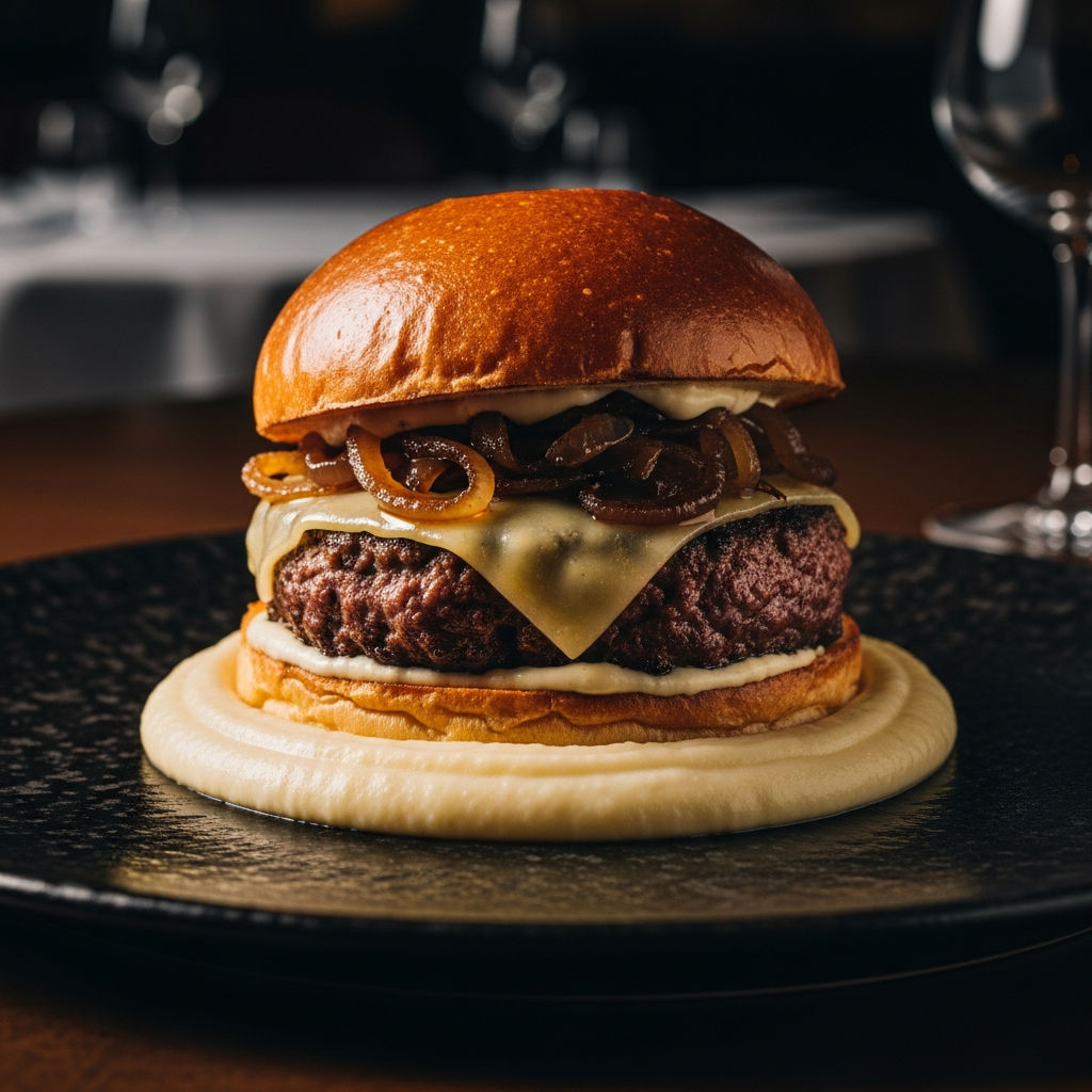 Damburger Su Purè Di Patate