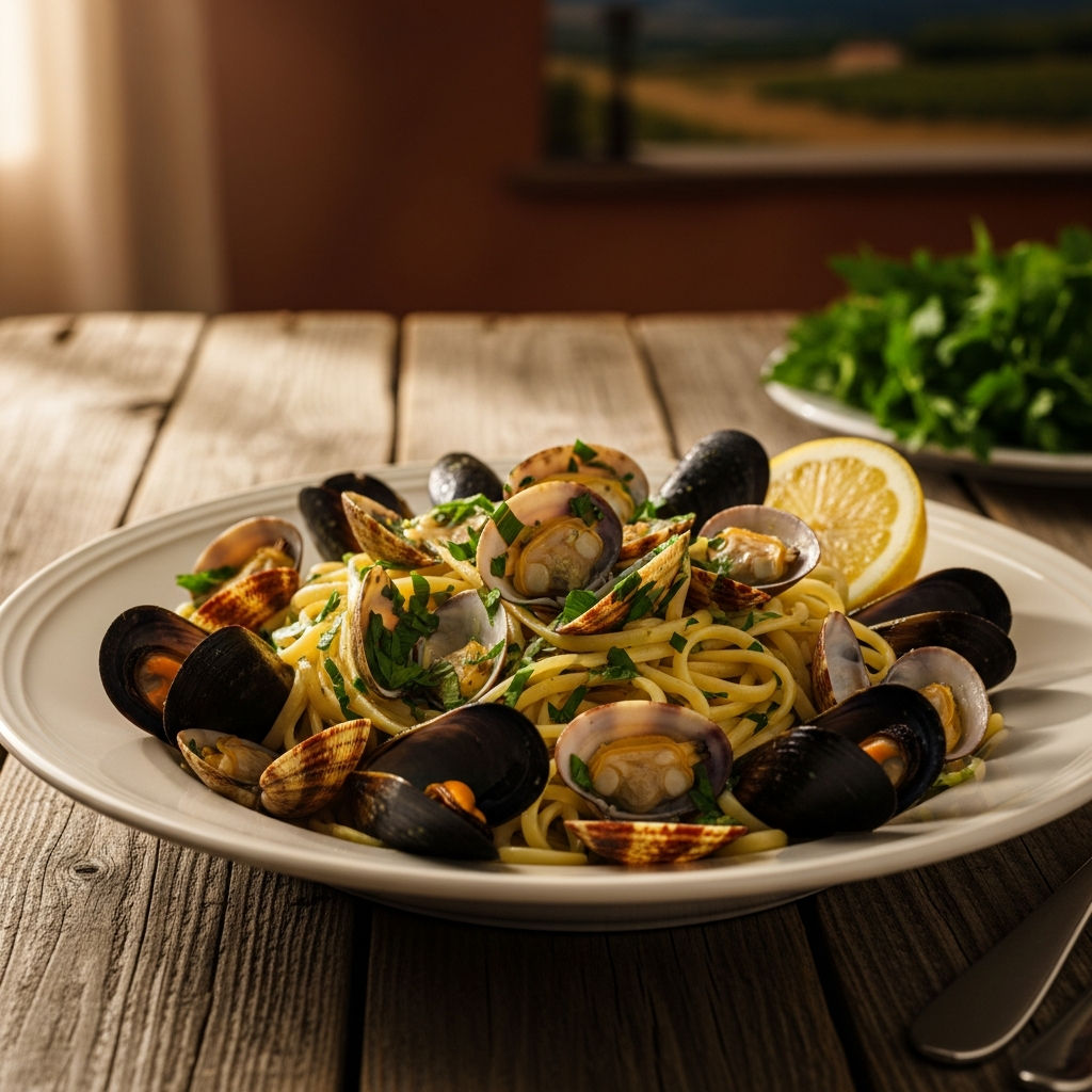 Linguine Vongole E Cozze