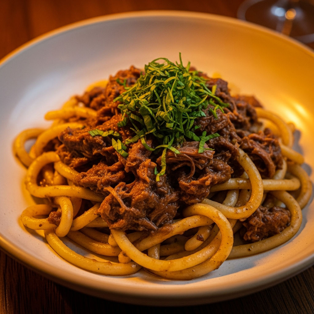 Bigoli Al Ragù D'anatra