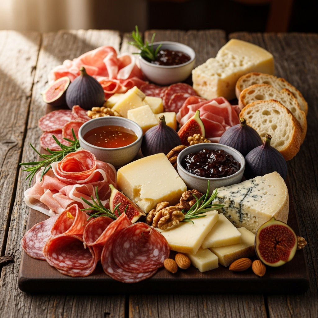Tagliere Di Salumi E Formaggi