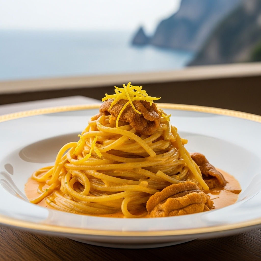 Spaghetti Mancini Ai Ricci Di Mare