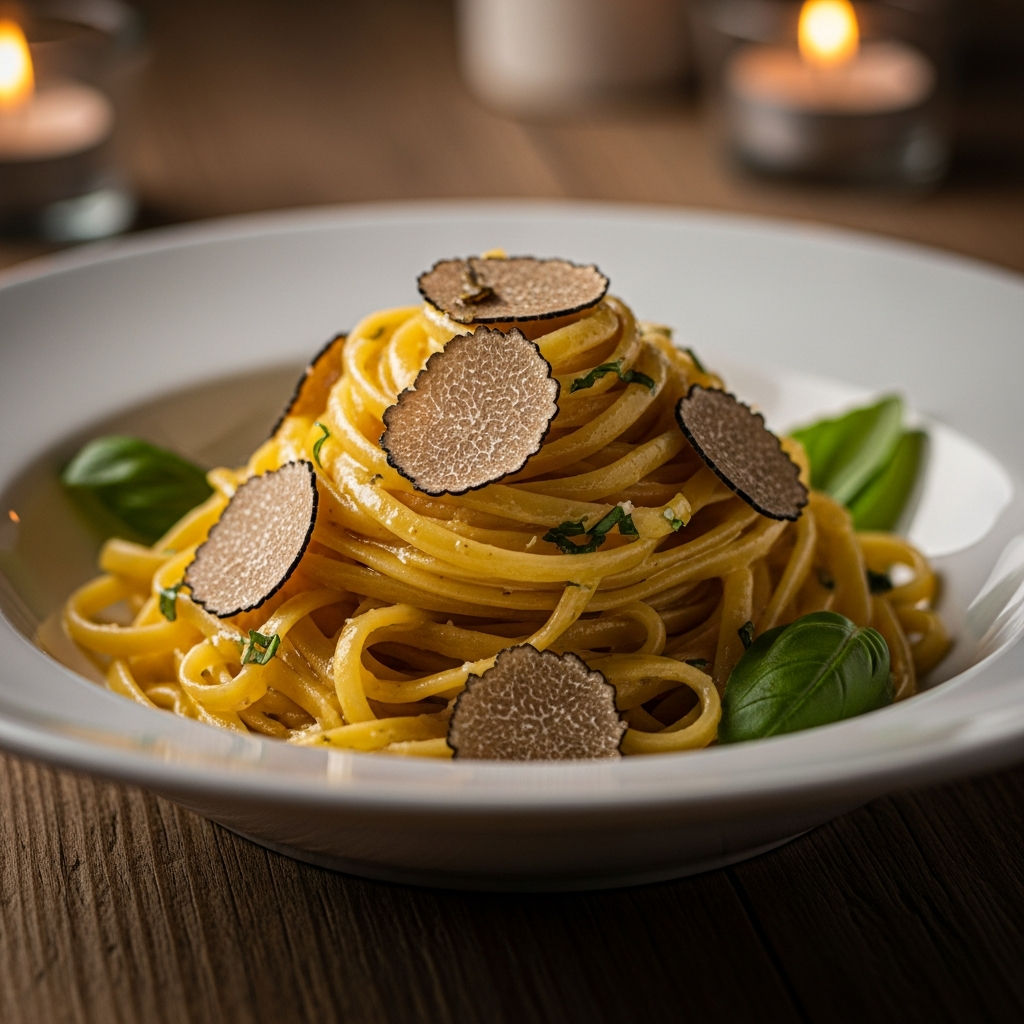 Tagliatelle Al Tartufo Nero Di Norcia
