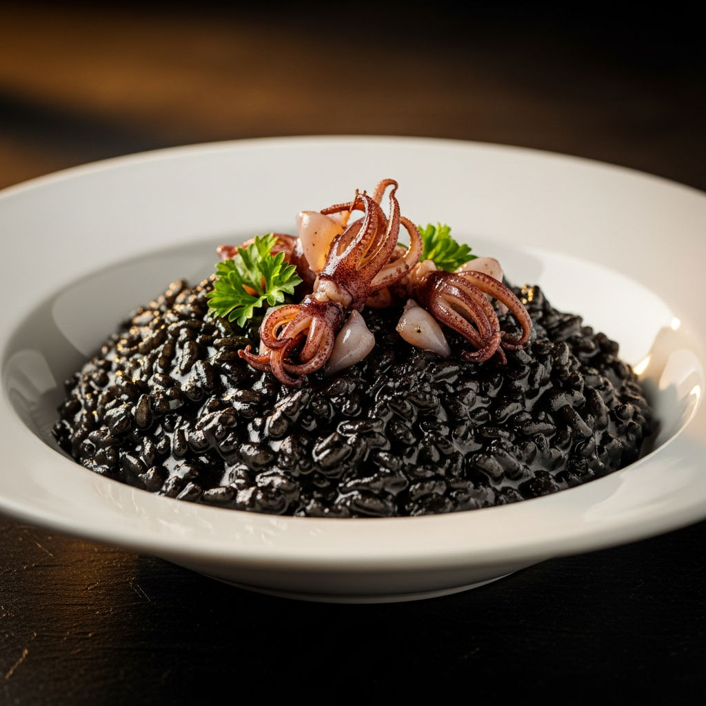 Risotto Al Nero Di Seppia