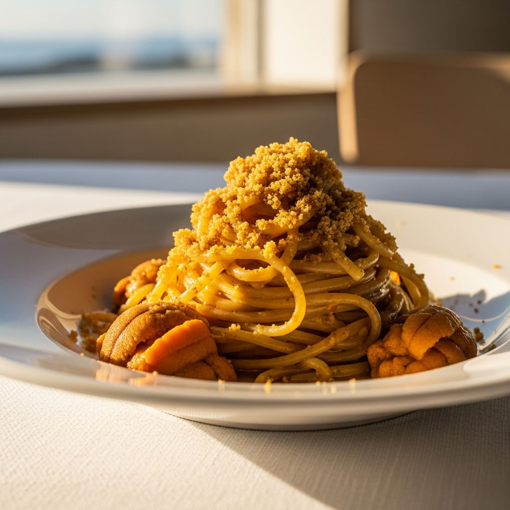 Linguine Riccio E Bottarga