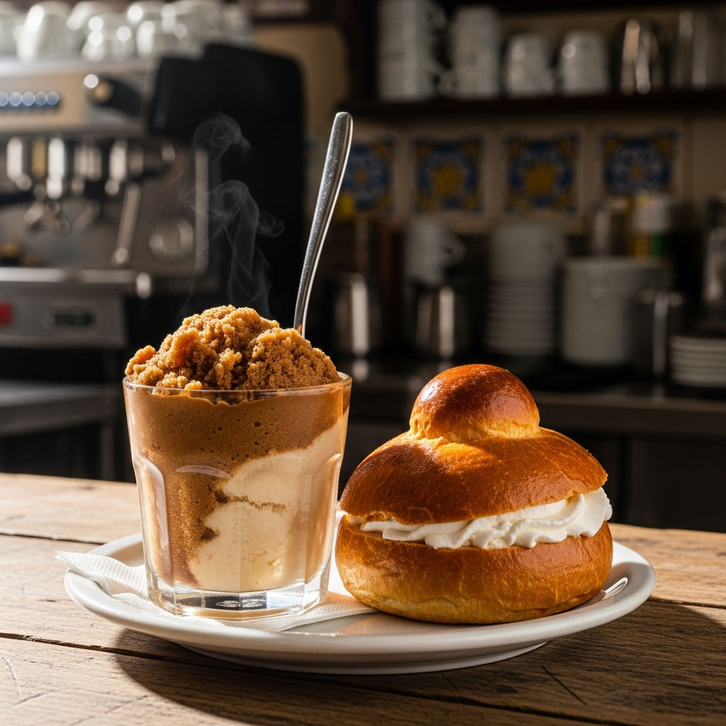Granita Con Brioche