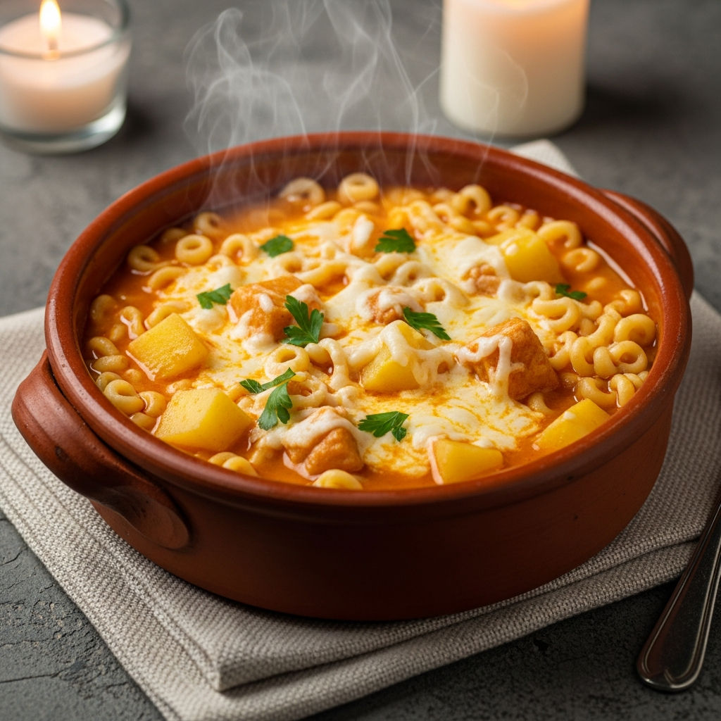Pasta E Patate Con Provola