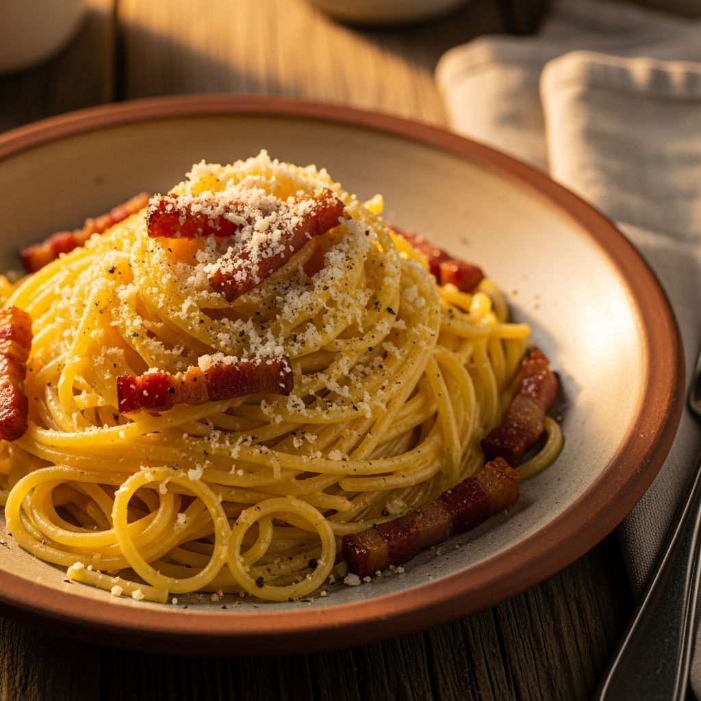 Spaghetti Alla Chitarra Carbonara