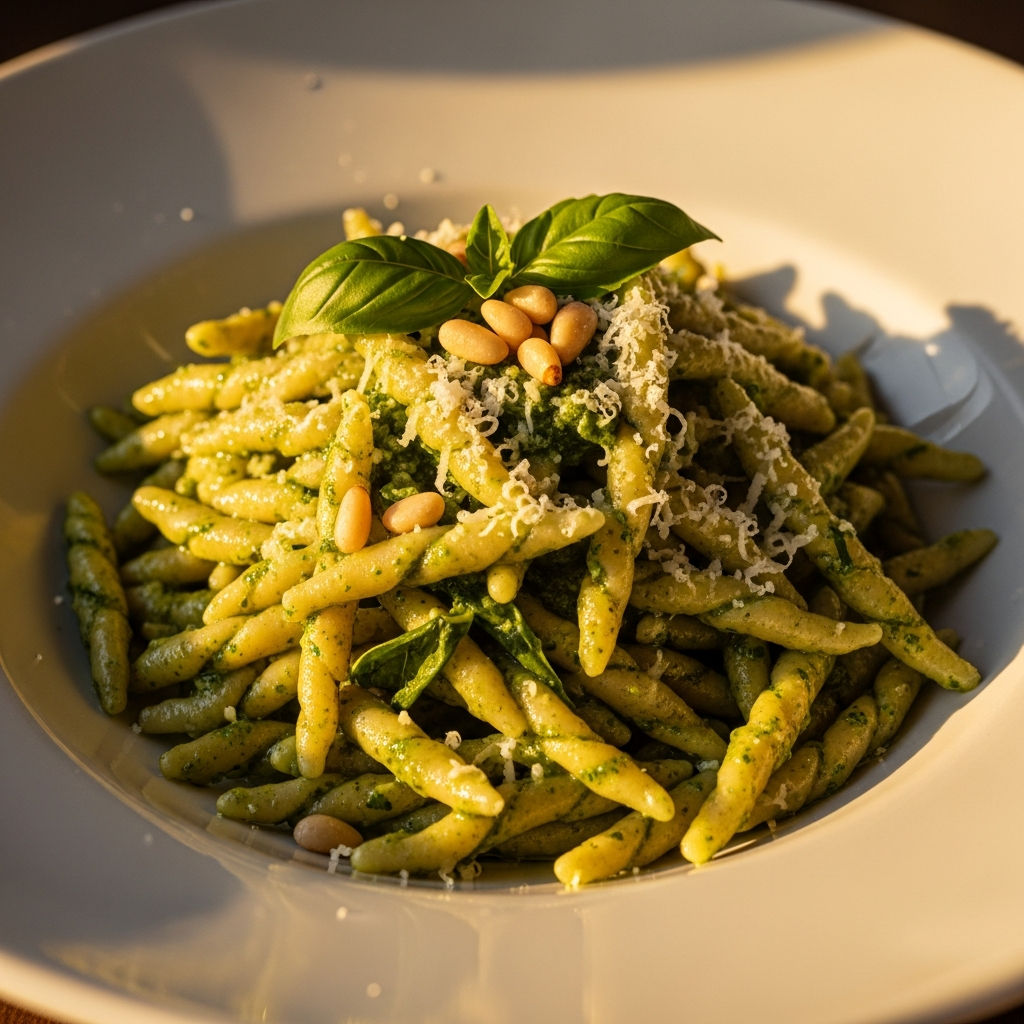Trofiette Al Pesto