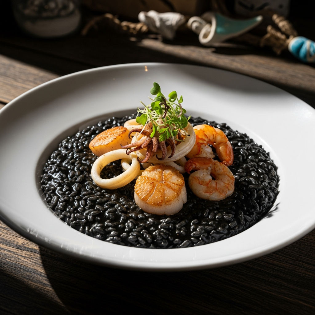Risotto Al Nero Di Seppia