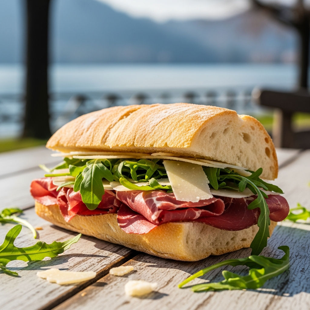 Panino Bresaola Rucola E Grana
