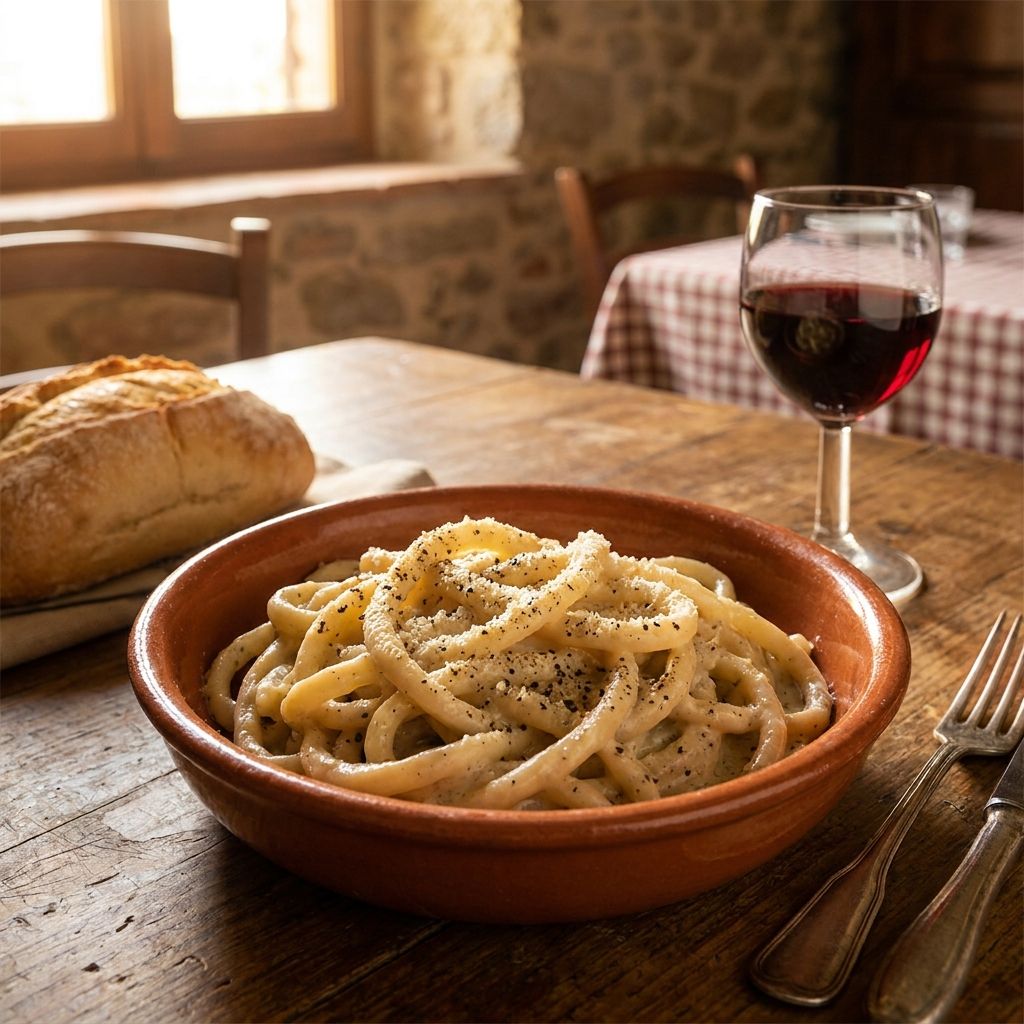 Pici Cacio E Pepe