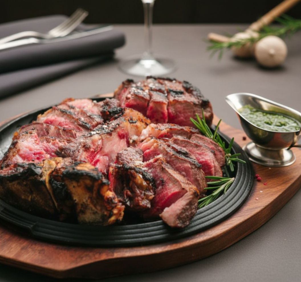 Bistecca Alla Fiorentina Angus –  (disponibile Aggiunta Di Tartufo A 20€)