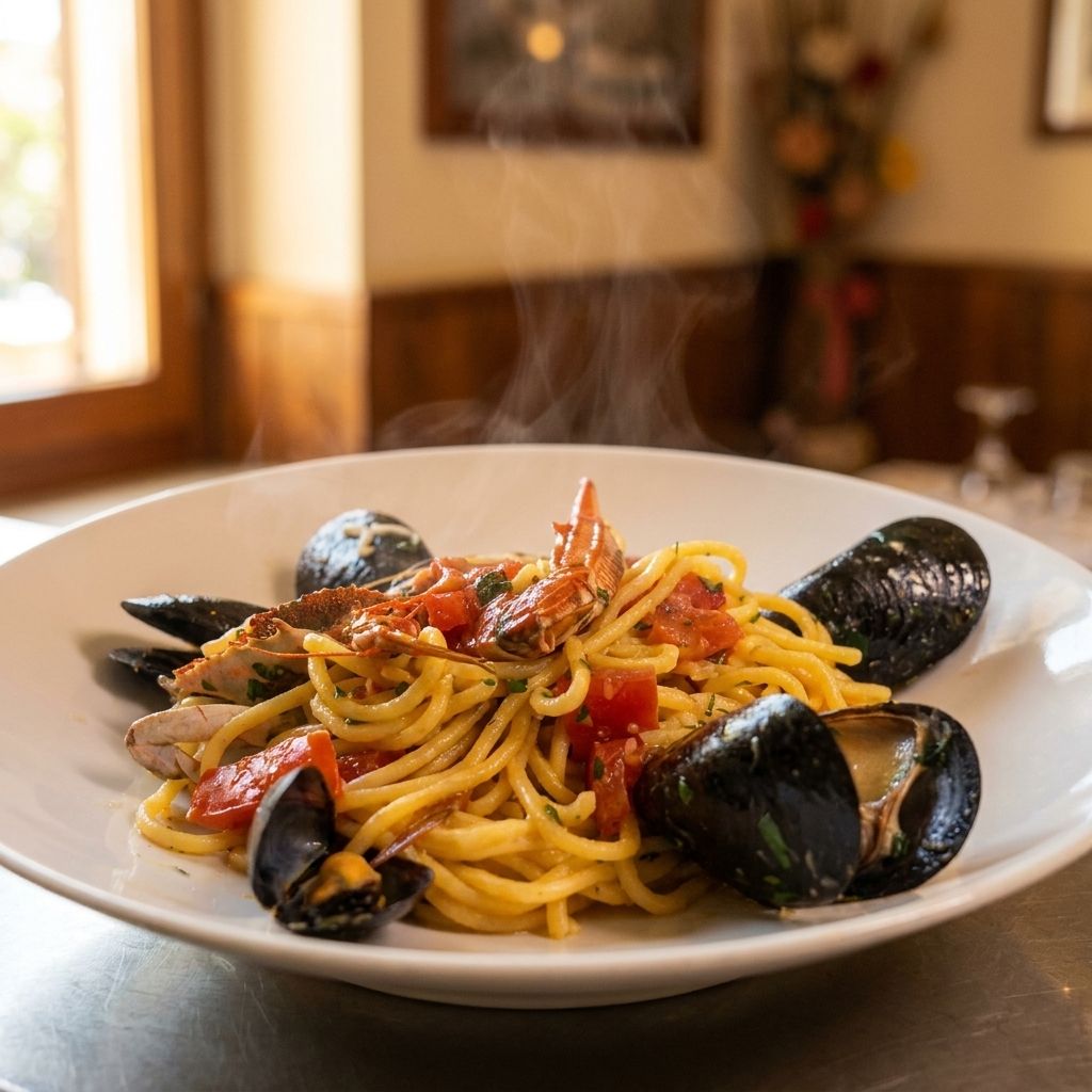 Spaghetti Freschi Allo Scoglio