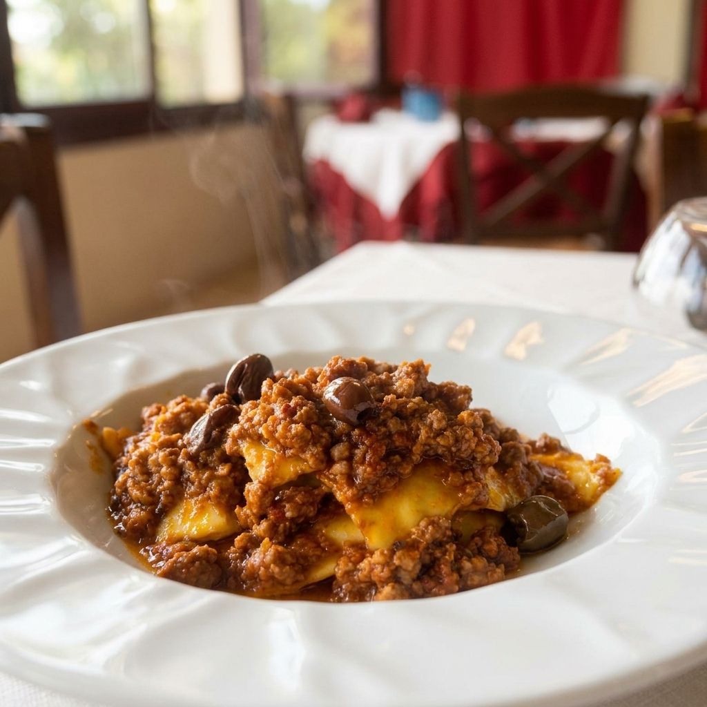 Tortelli Di Patate Alla Maremmana