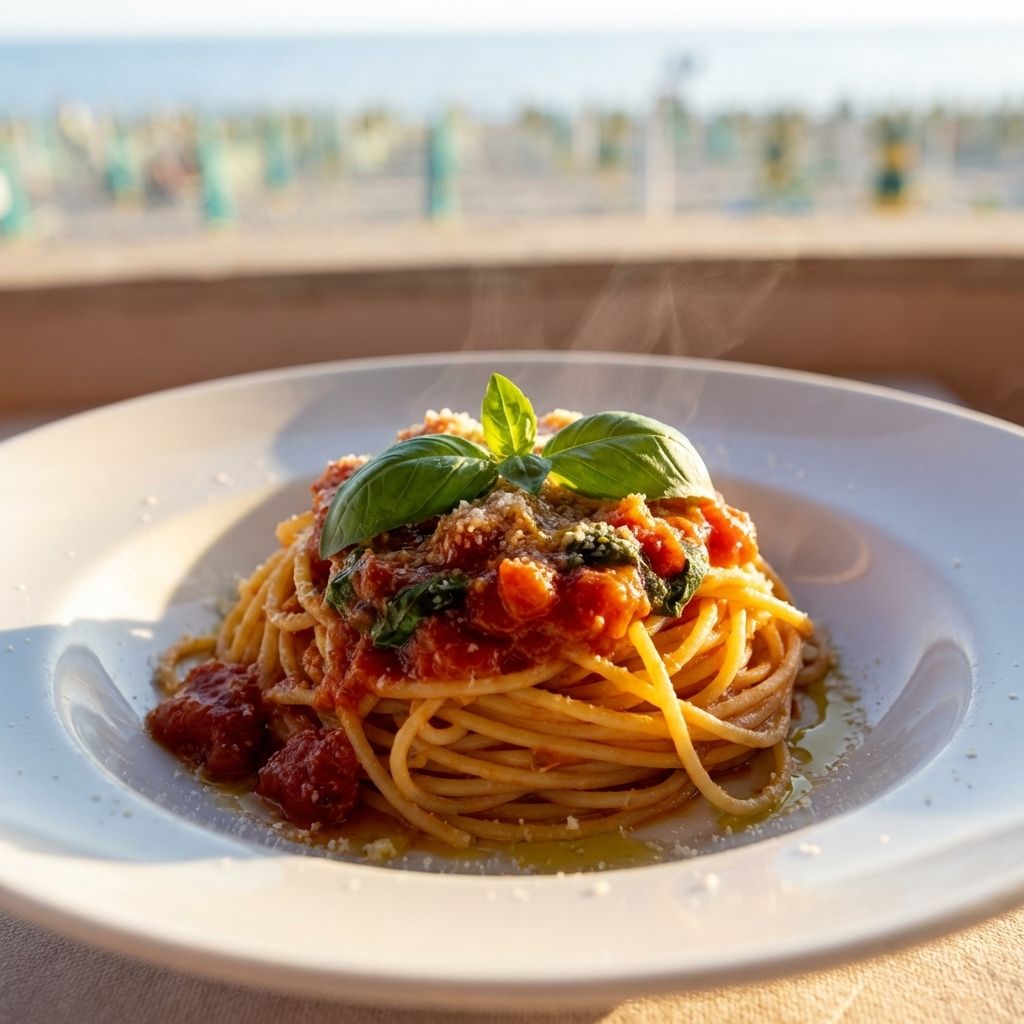 Spaghetti Pomodoro E Basilico
