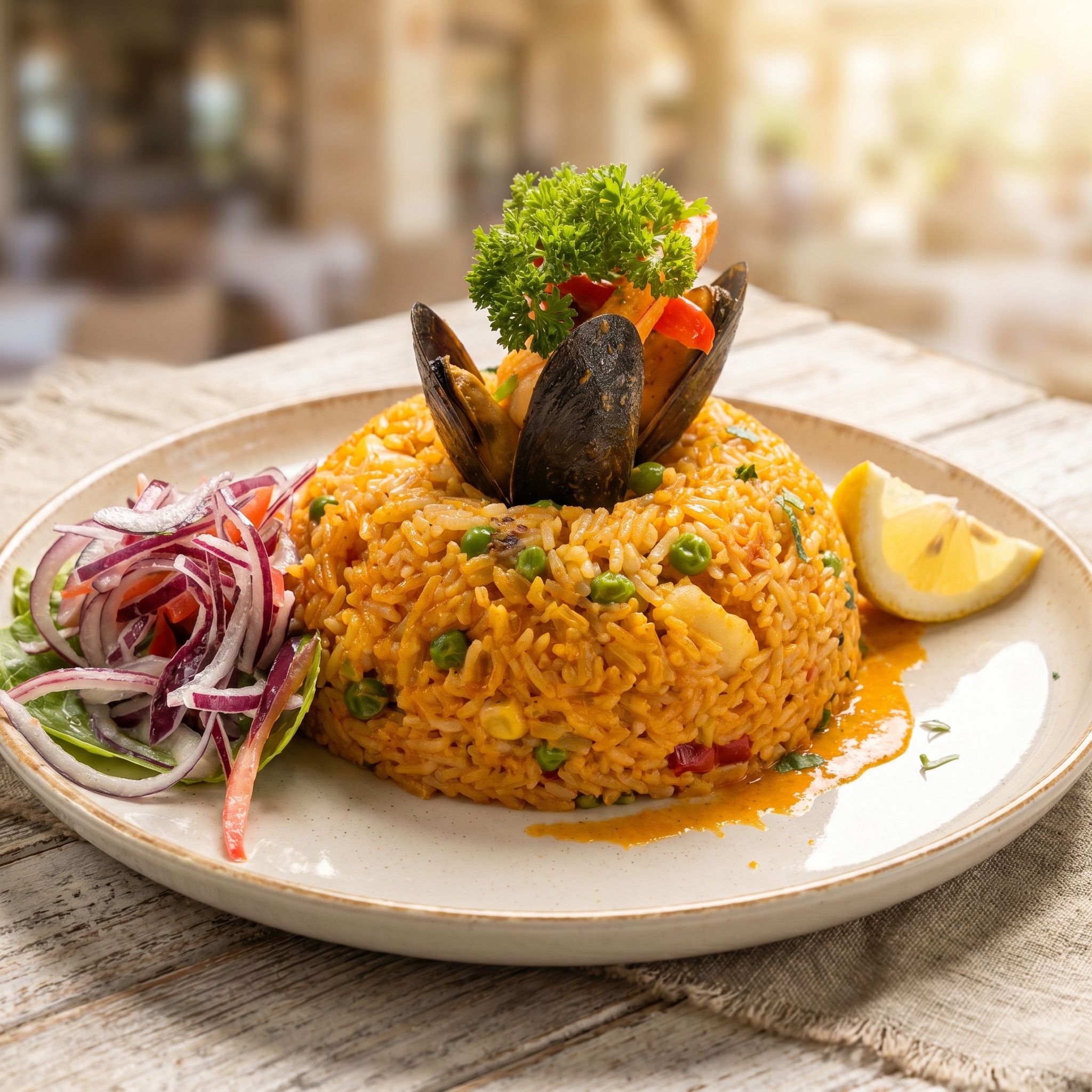 Arroz Con Mariscos