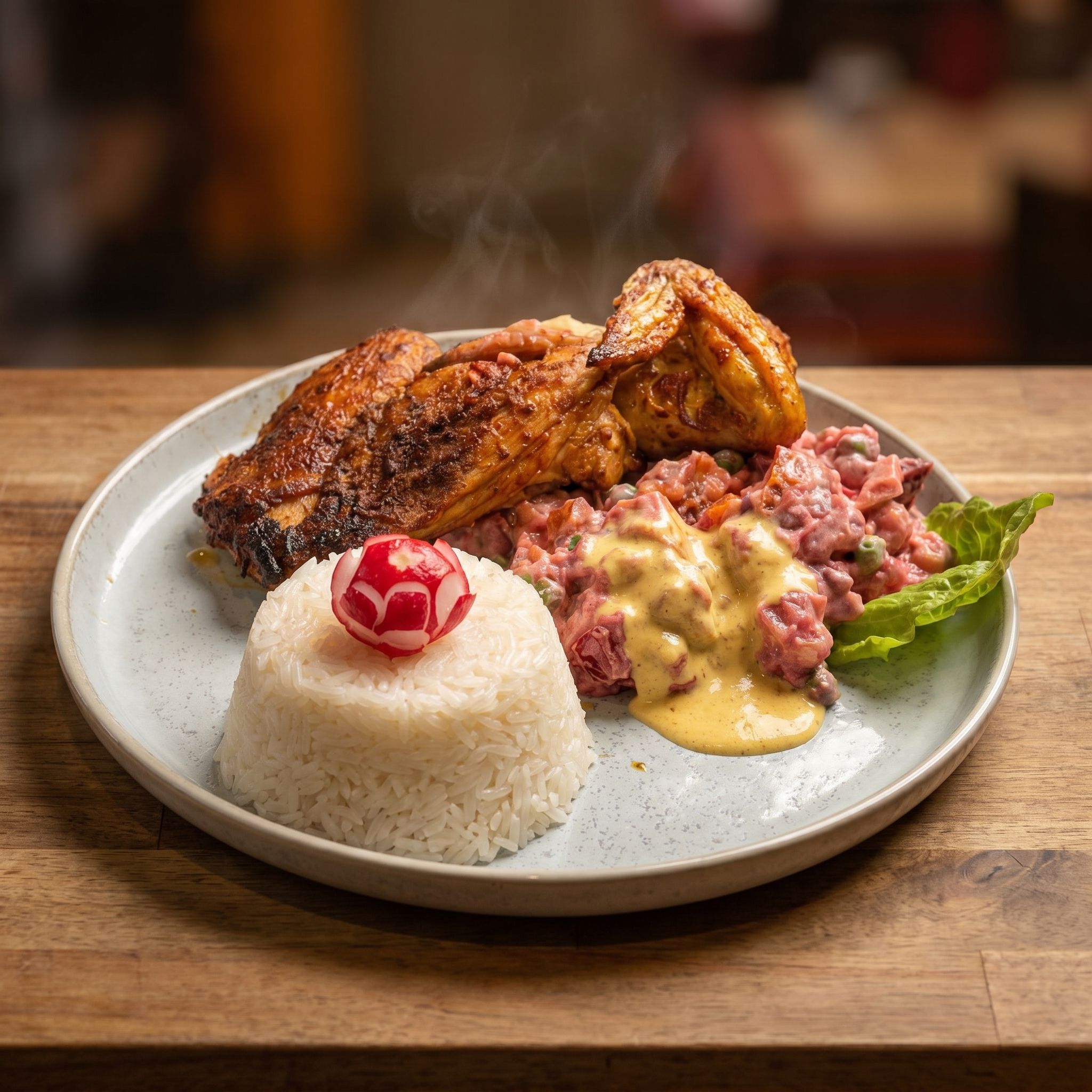 1/4 Pollo A La Brasa
