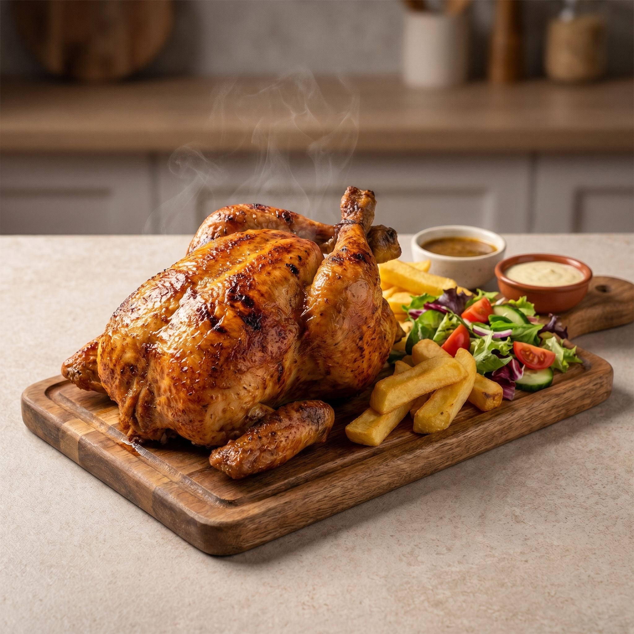 1 Pollo Entero A La Brasa